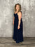 The Navy Ruffle Maxi Dress - FINAL SALE