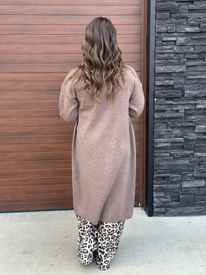 Long Brown Cardigan