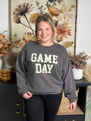 Game Day Sweatshirt - Charcoal