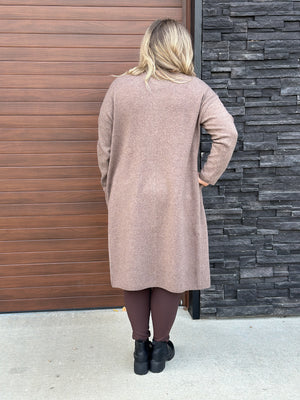 Long Brown Cardigan