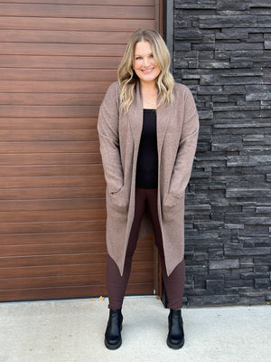 Long Brown Cardigan