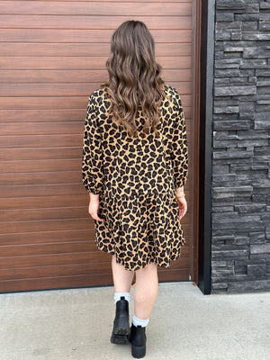 Leopard Dress (Small - 3X)