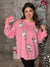 Pink Santa Sweatshirt