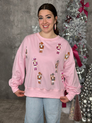 Pink Nutcracker Sweatshirt