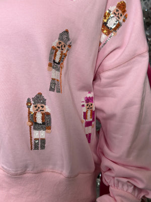 Pink Nutcracker Sweatshirt