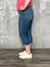 Judy Blue Slide Slit Capri Jean (sizes 24-22W)