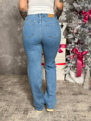 Studded Straight Leg Jean (Sizes 0 - 20)