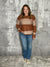 Rust Stripe Sweater