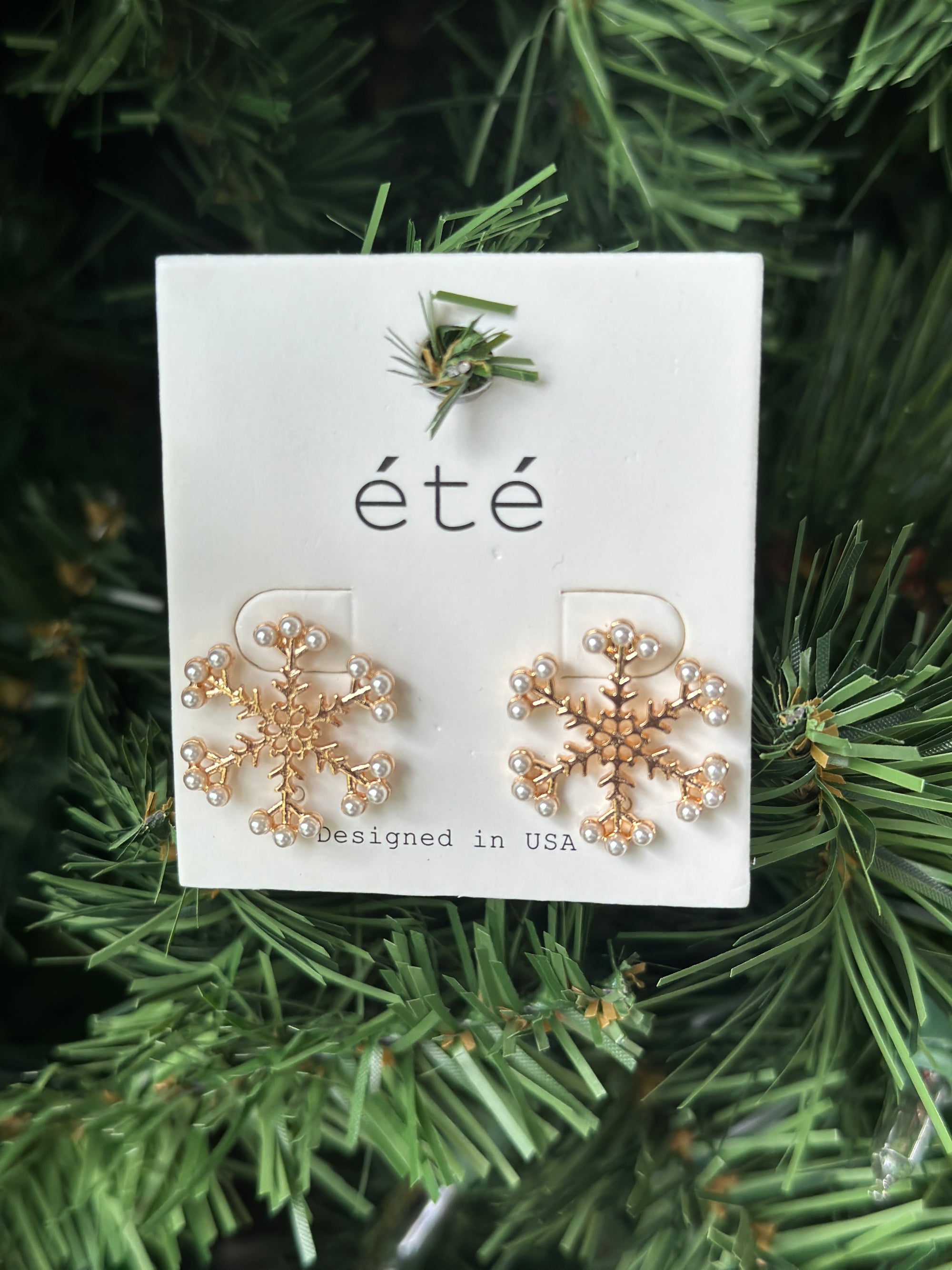 Snowflake Earrings