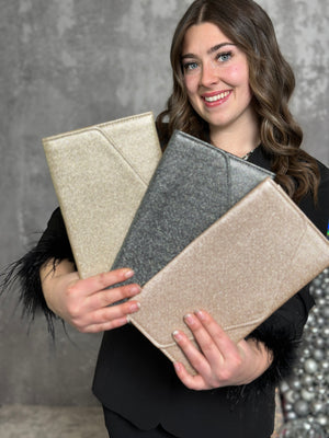 DOORCRASHER - Sparkle Clutch - 3 Colors - FINAL SALE