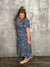 Floral Flutter Sleeve Maxi Dress (Small - 3X)