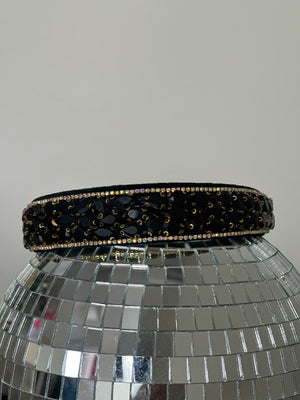 Black Glitter Headband