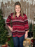 DOORCRASHER - The Wrinkle Free Lizzie Top - Traditional Christmas - FINAL SALE