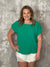 The Ashlee Top - Green (Small - 3X)