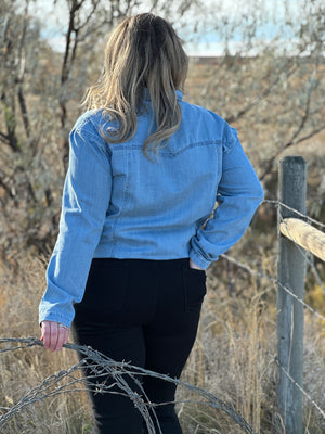 Denim Darlin' Top (Small - 3X)