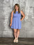 Periwinkle Babydoll Tank Dress (Small -2x) - FINAL SALE