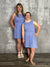 Periwinkle Babydoll Tank Dress (Small -2x) - FINAL SALE