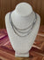 3 Strand Silver Necklace