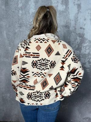 Sherpa Aztec Jacket