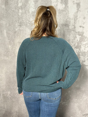 Soft Ribbed Long Sleeve with Buttons