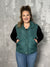 Lightweight Quilted Teal Vest  (Small - 3X)