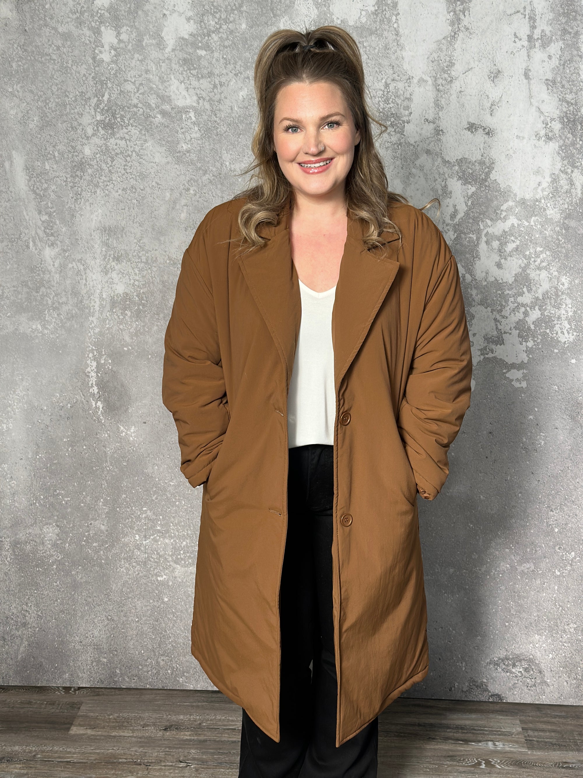 Camel Duster Jacket