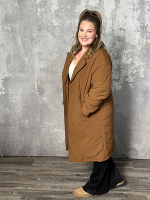 Camel Duster Jacket