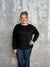 Basic Black Knit Long Sleeve - (Small - 3X)