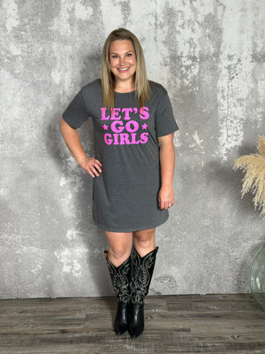 Let's Go Girls Tshirt Dress