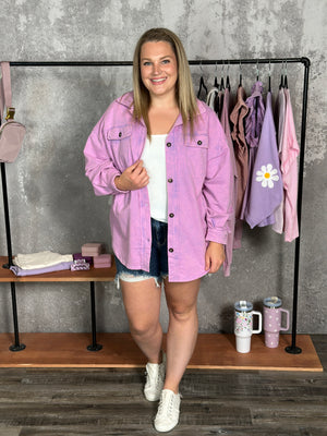 Vintage Lavender Shacket