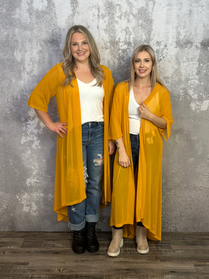 Mustard Duster - FINAL SALE