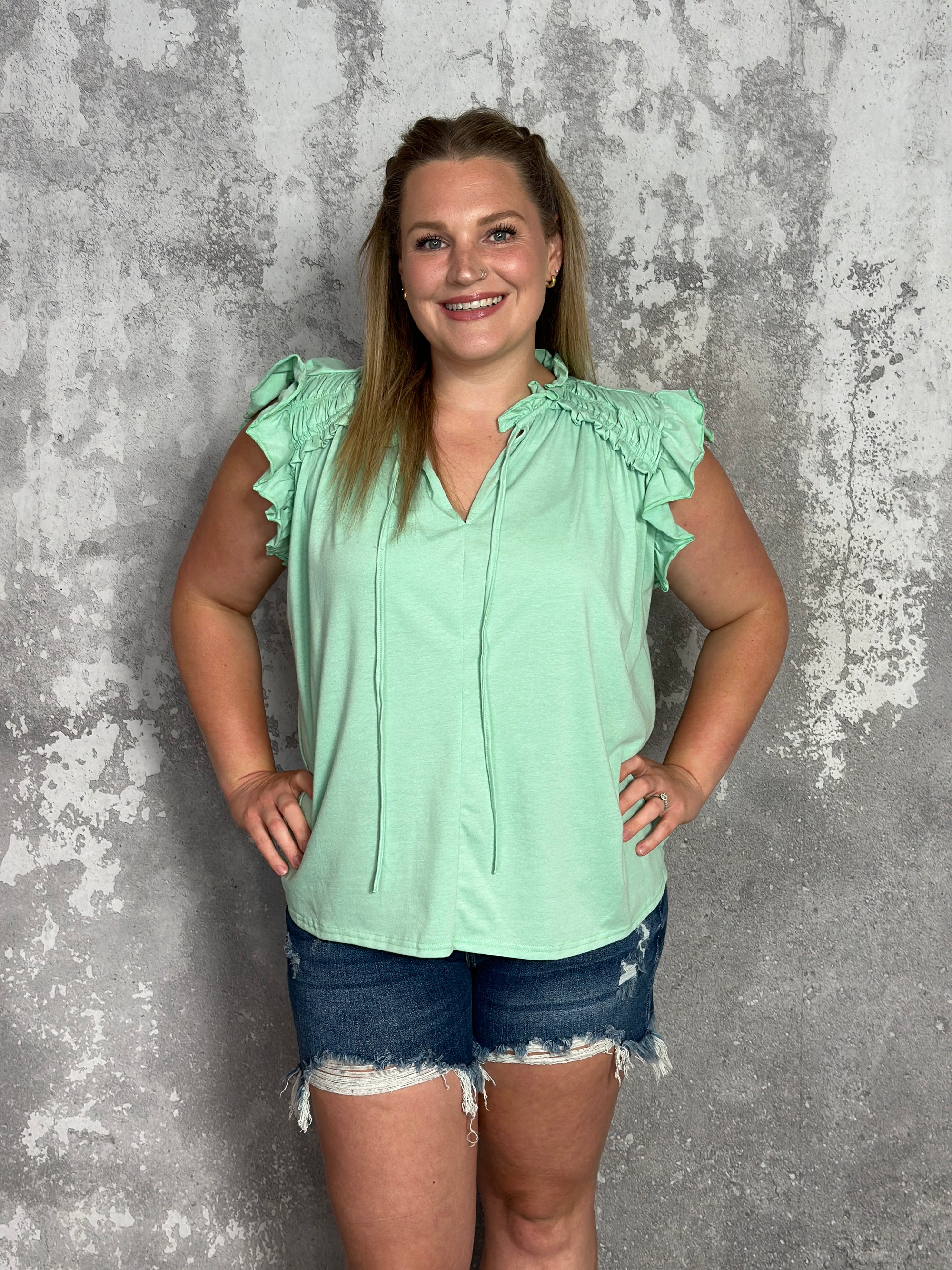 The Clancy Top - Mint