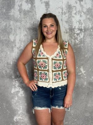 Granny Square Vest