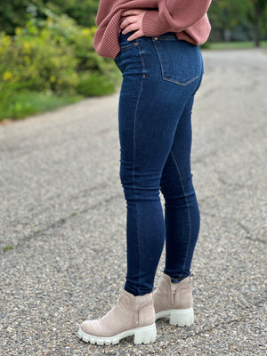 Judy Blue Dark Wash Sara Skinny Jean (sizes 24-24W) - BESTSELLER