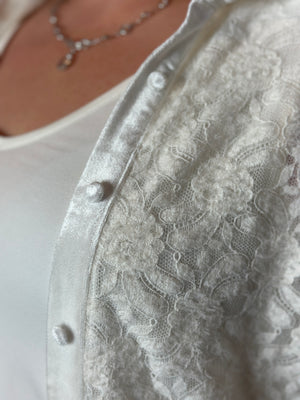 White Lace Blouse