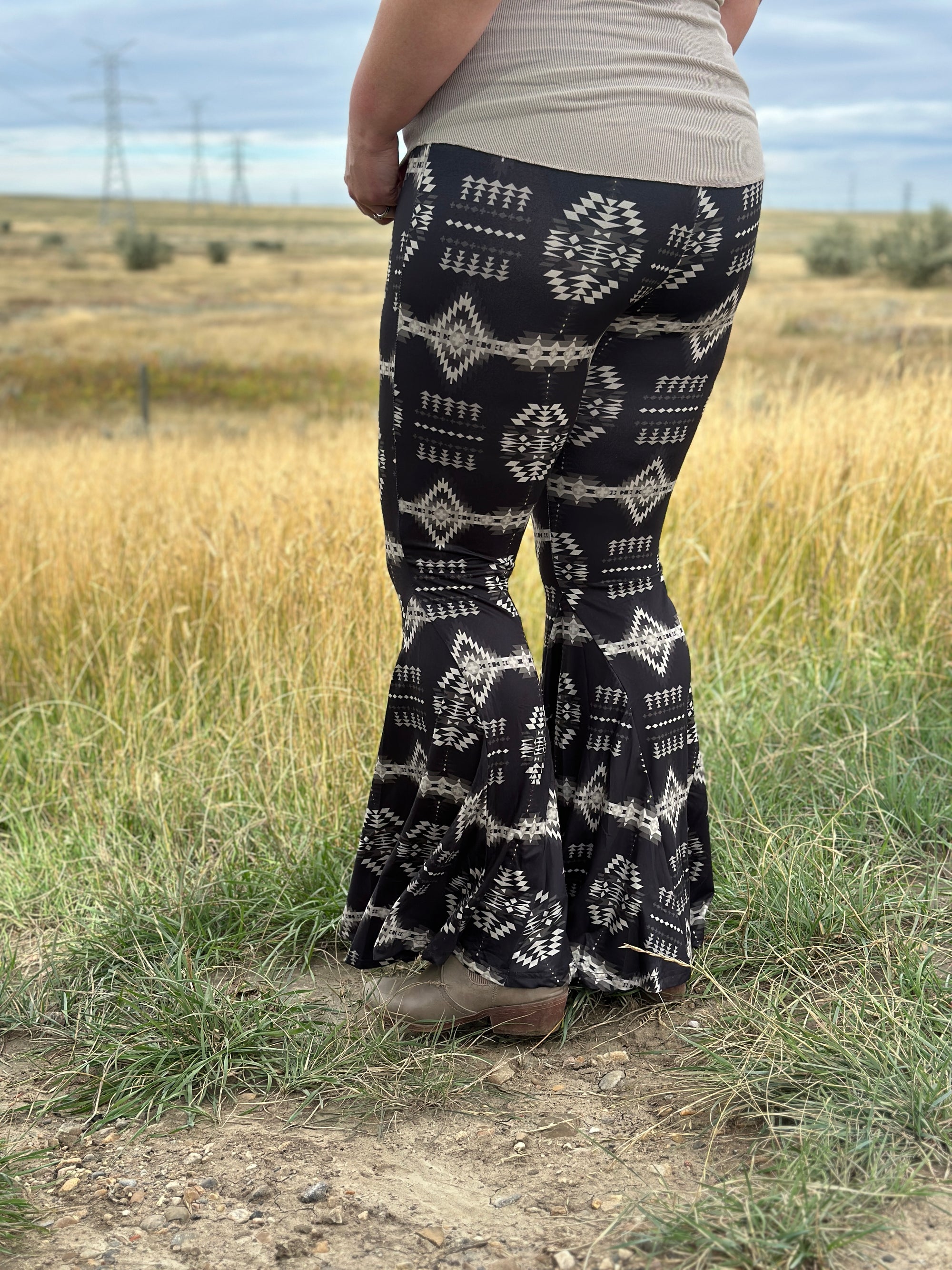 Aztec Bell Pants