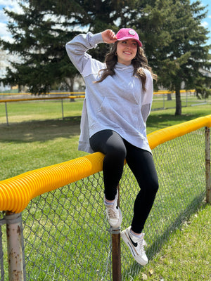 The Grandstand Sweatshirt - Two Tone Grey