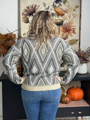 Diamond Design Sweater