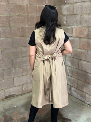 Long Trench Vest