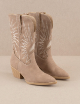 Star is Born Western Bootie - Cederwood