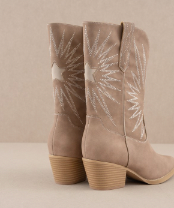 Star is Born Western Bootie - Cederwood