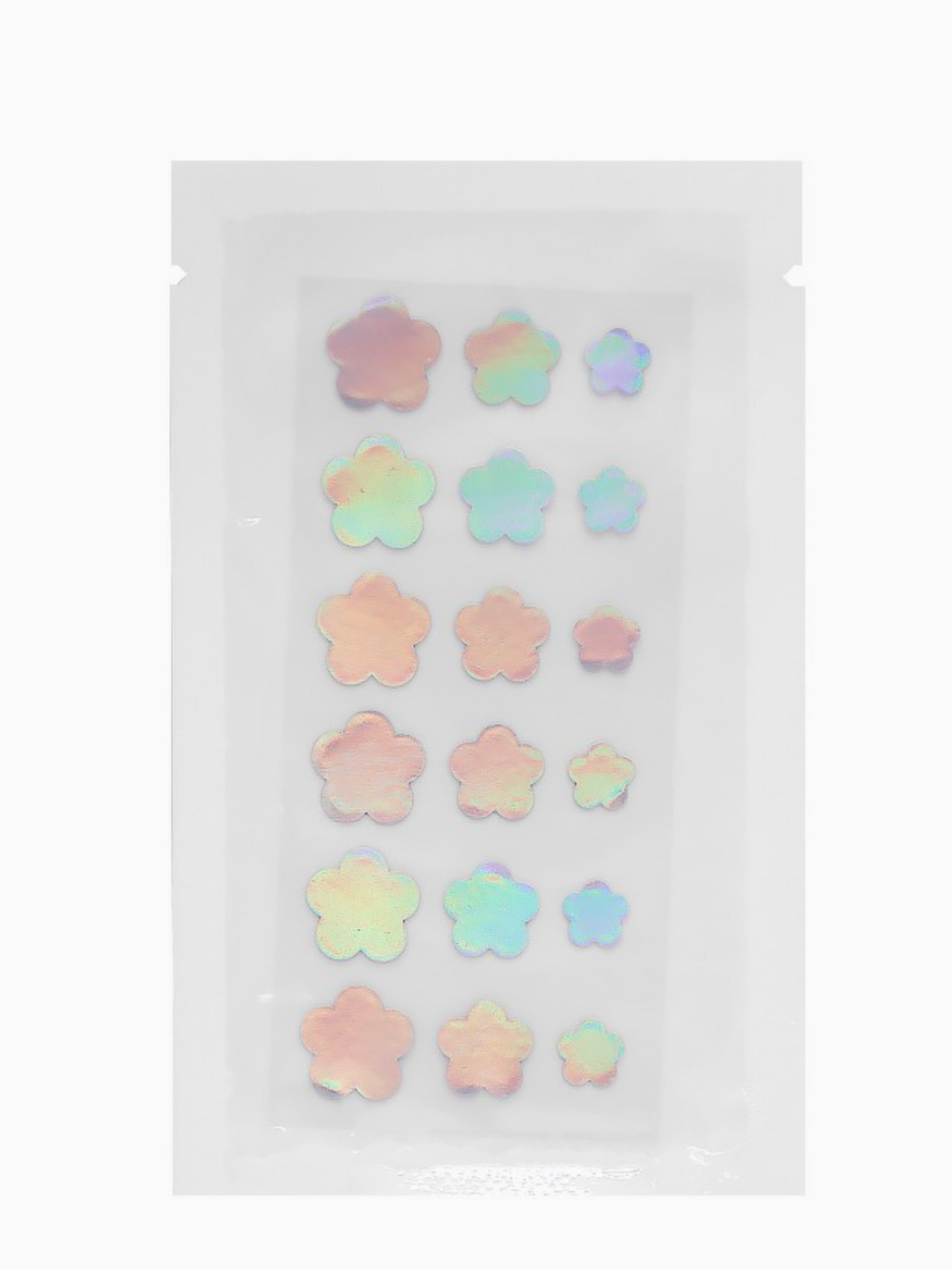 Hydrocolloid Pimple Patches - Hologram Floral