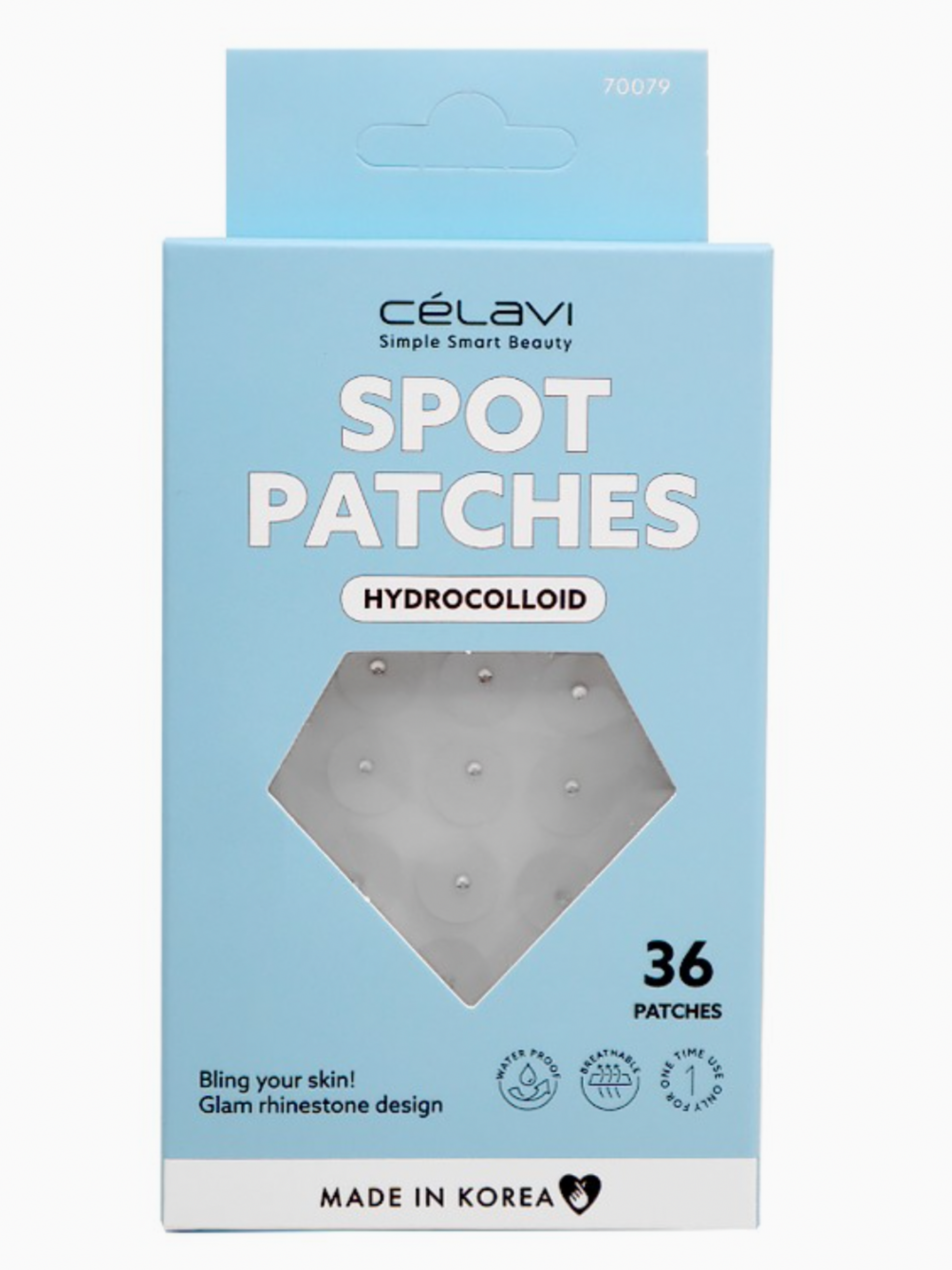 Hydrocolloid Pimple Patches - Rhinestone