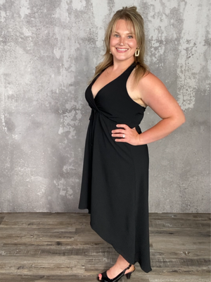 The Cindy Halter Style Maxi LBD (FINAL SALE)